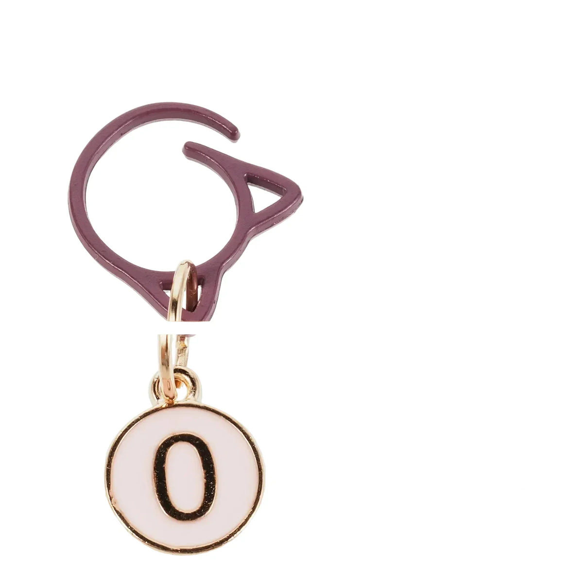 Yarnly Maschenmarkierer-Set aus Legierung – Strick- und Häkelclips im Katzenohren-Design